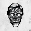 Trick Or Treat Studios They Live - Alien B&W (Enamel Pin)