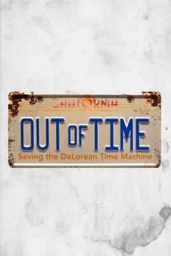 Celebrity Machine Back To The Future - Out Of Time Plate