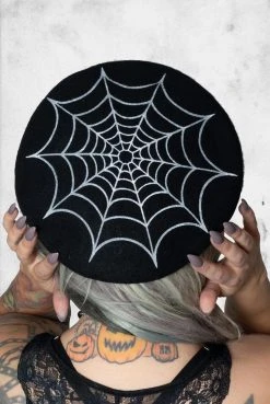 Kreepsville Web Beret Hat