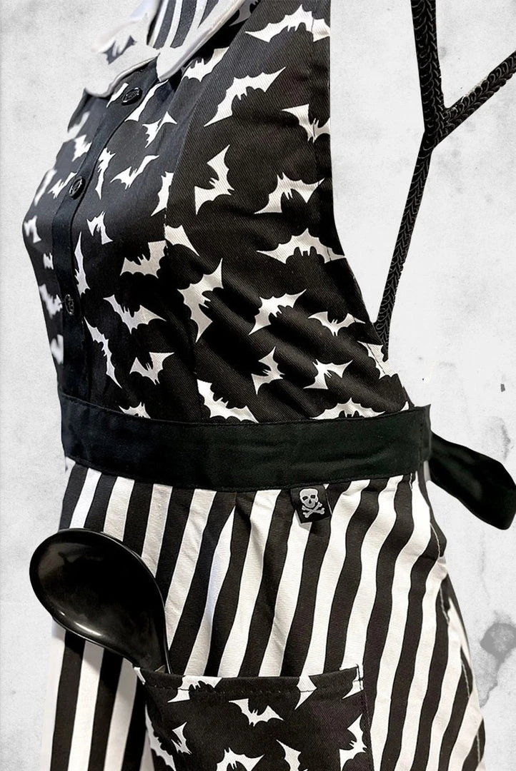Sourpuss Luna Bat Apron