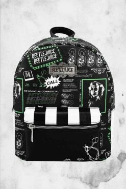 BioWorld Beetlejuice AOP Mini-Backpack Bags