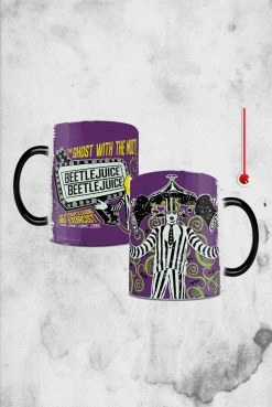Trend Setters Beetlejuice - The Ghost With The Most Heat-Sensitive Mug