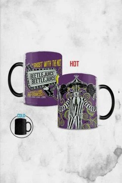 Trend Setters Beetlejuice - The Ghost With The Most Heat-Sensitive Mug