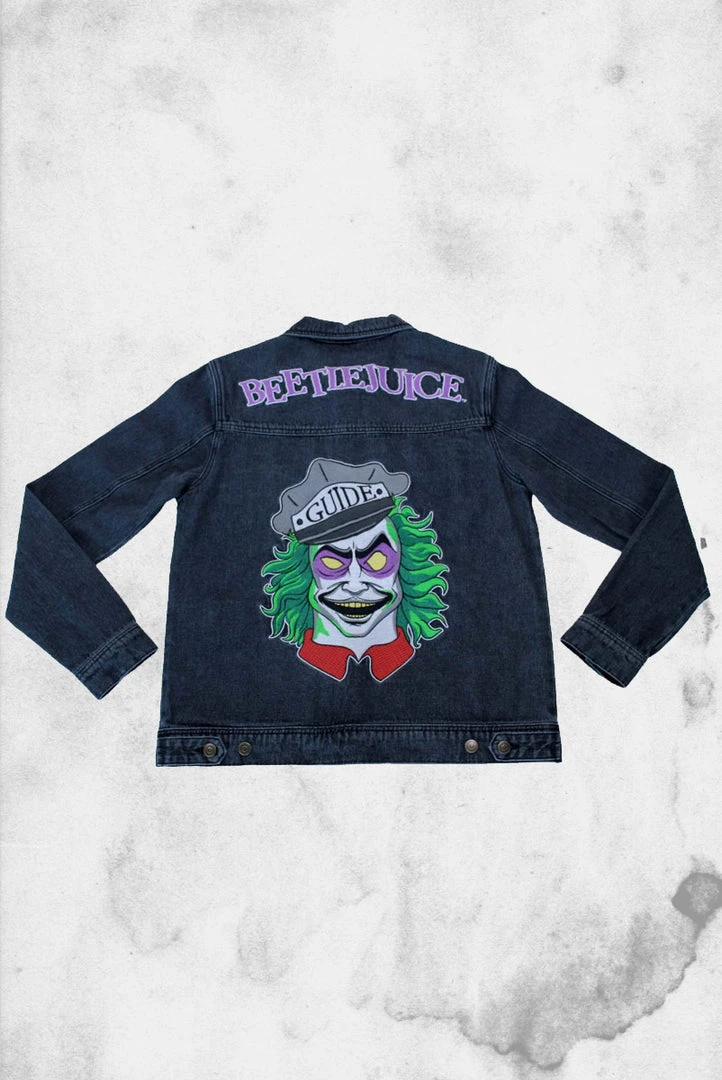 Cakeworthy Sweaters / Jackets Beetlejuice -Denim Jacket