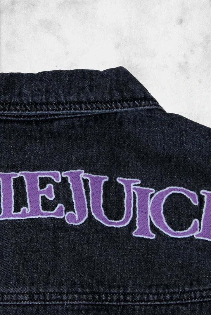 Cakeworthy Sweaters / Jackets Beetlejuice -Denim Jacket