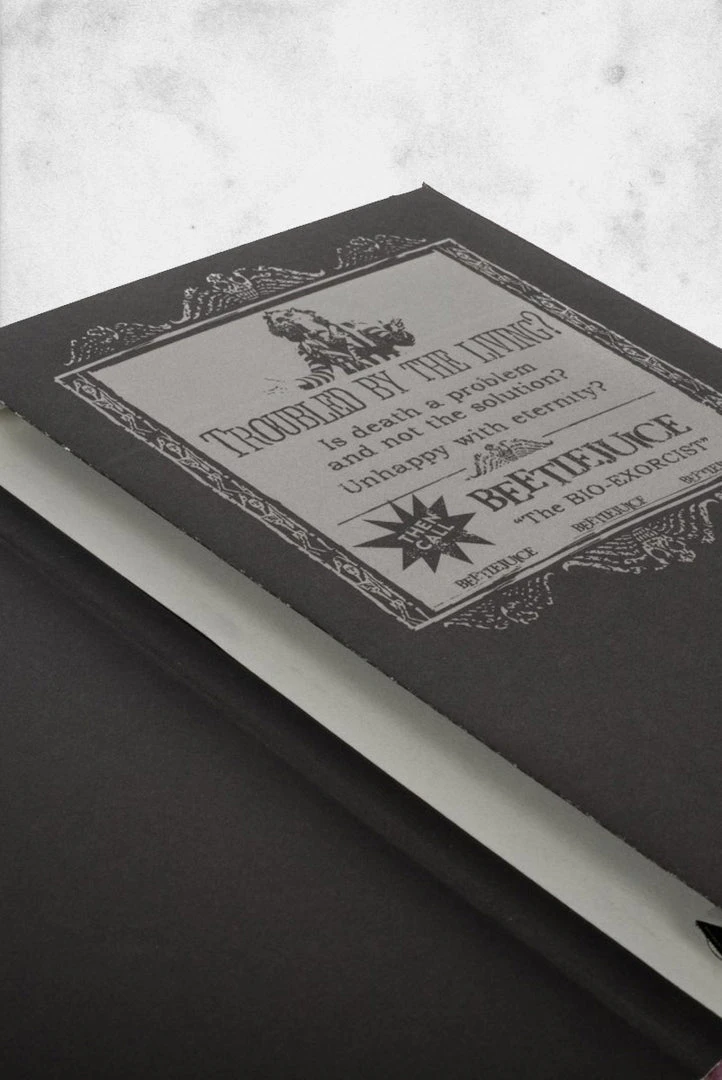 BioWorld Beetlejuice - Handbook For The Recently Deceased Journal