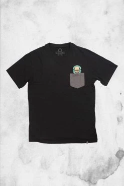 Creepy Company Beistle® - Pocket Flaming Skull Tee