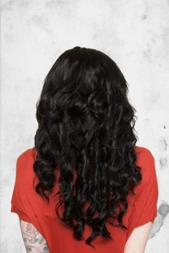 Rockstar Wigs Black Mermaid Wig