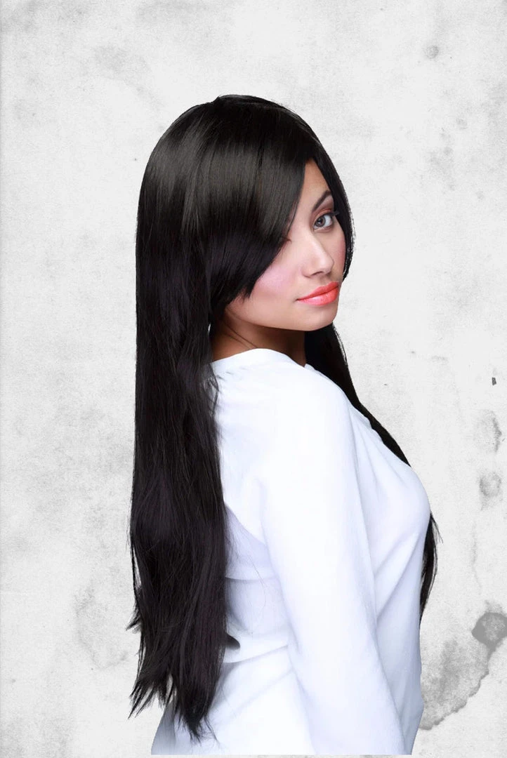 Rockstar Wigs Wigs / Lashes Long Straight Black Wig