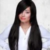 Rockstar Wigs Wigs / Lashes Long Straight Black Wig