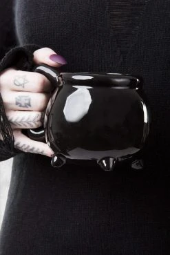Killstar Wicca Cauldron (Black) Mug
