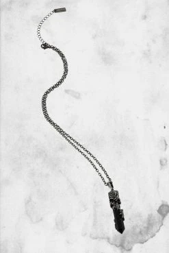 Killstar Jewelry Black Rose Necklace