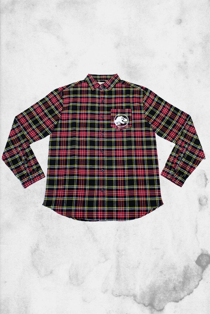 Cakeworthy Sweaters / Jackets Jurassic Park - Visit Jurassic Park Flannel
