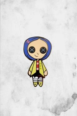 Spooksieboo Caroline Doll (Enamel Pin)
