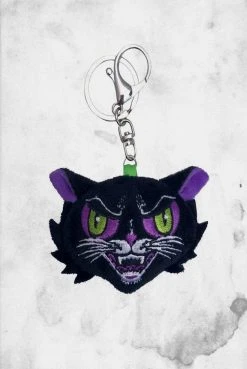 Kreepsville Kattitude Cat Plush Keychain Everything Else