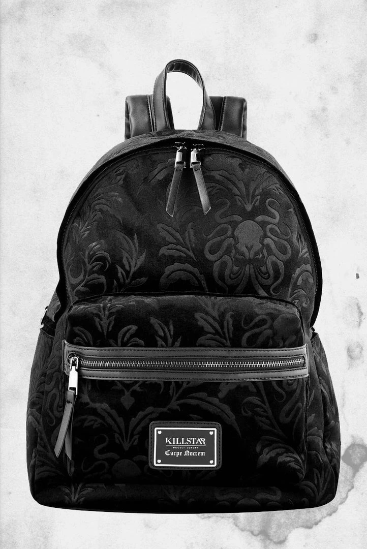 Killstar Aeons Velvet Backpack Bags