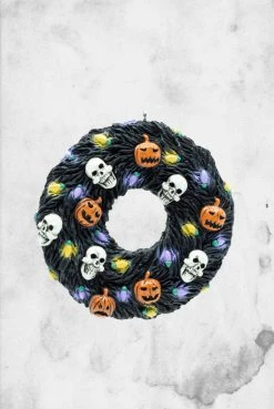 HorrorNaments Halloween Wreath Ornament