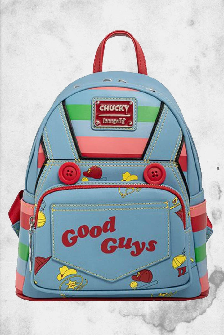 Loungefly Child's Play - Chucky Cosplay Mini-Backpack Bags