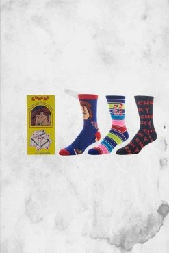 BioWorld Chucky - 3 Pair Sock Set Tights / Socks
