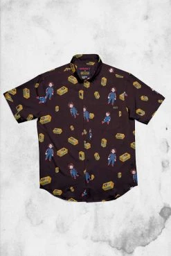 RSVLT Chucky "Wanna Play" Button-Up Apparel