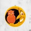 HorrorNaments Owl & Moon - Flatback Ornament