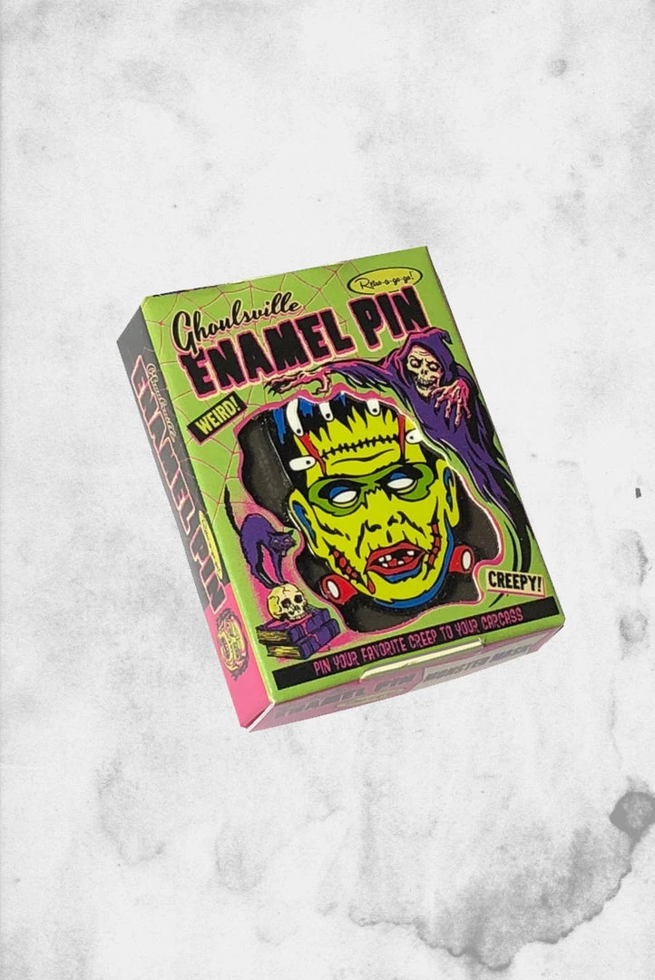 Retro-A-Go-Go Enamel Pins Nightmare Frankenstein (Enamel Pin)