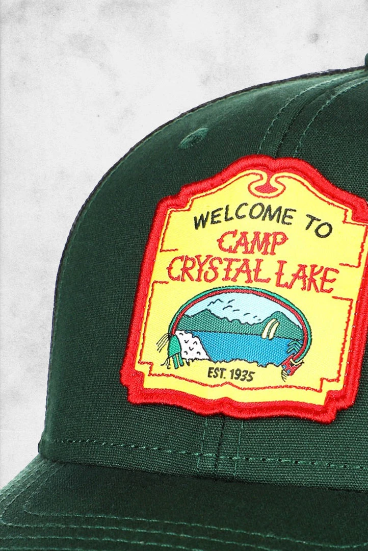 BioWorld Friday The 13th - "Camp Crystal Lake" Patch Trucker Hat