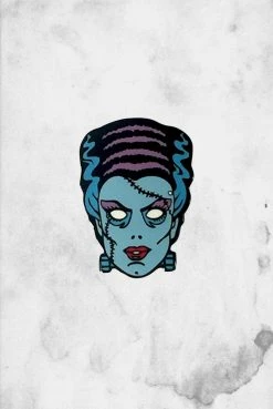 Retro-A-Go-Go Enamel Pins Nightmare Frankenstein Bride (Enamel Pin)