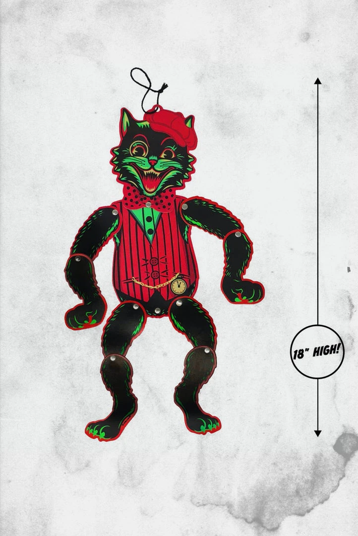 Retro-A-Go-Go Cool Cat Mini Monster Props & Collectibles