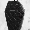 Rock Rebel Coffin Backpack - Black Quilted