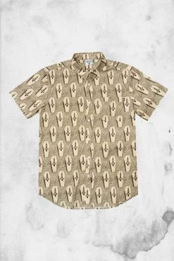 Creepy Company Creepy Coffin Button-Up Shirt
