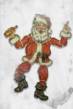 Retro-A-Go-Go Mall Santa - Cruddy Christmas Decoration Props & Collectibles