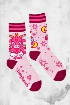 FootClothes Cute Baphomet Goat Socks