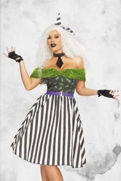 Leg Avenue Beetlejuice Beauty Costume Set Costumes