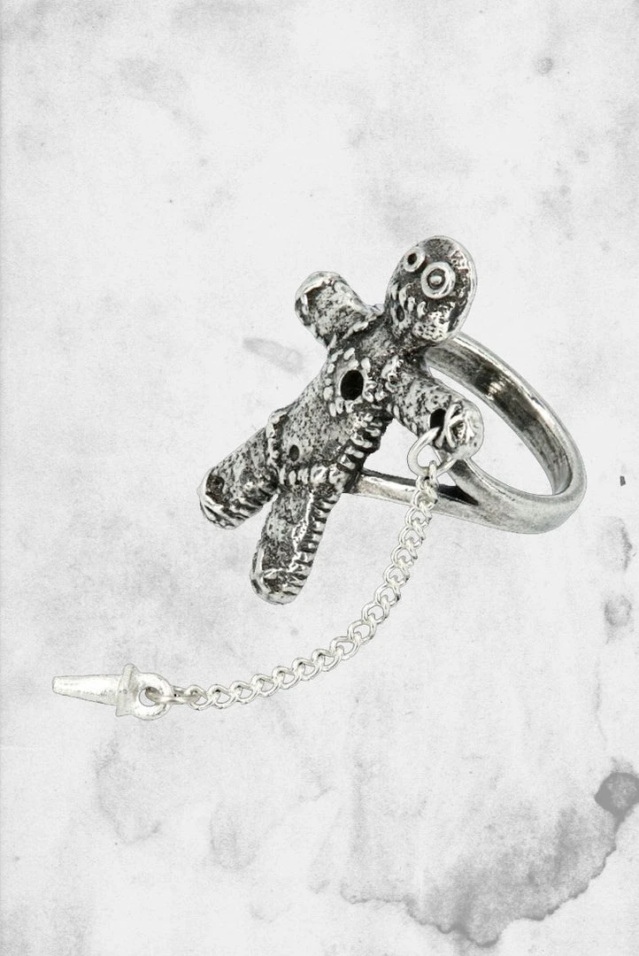 Alchemy England Jewelry Voodoo Doll Ring