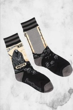 FootClothes Tights / Socks Death Tarot Card Socks