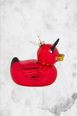 Archie Ornaments Devil Duck Ornament
