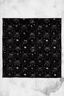 Killstar Crypt Goods Devils Details Blanket