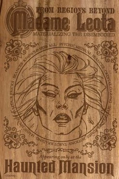 EE The Haunted Mansion - Madame Leota - Cutting Board Crypt Goods