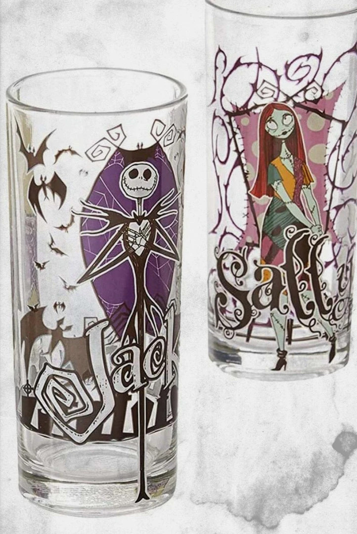 EE Everything Else The Nightmare Before Christmas - Drinking Glass Set