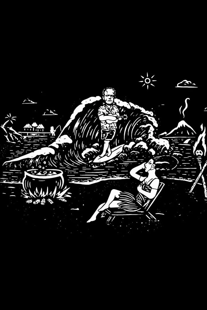 DOA Apparel Big Kahuna Bride & Frank T-Shirt