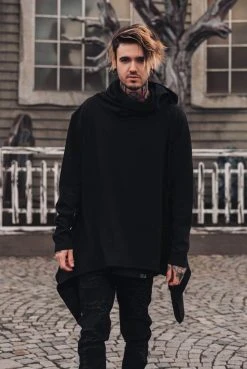 Killstar Draco Cowl Hoodie Apparel