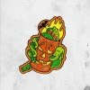 Sourpuss Enamel Pins Dumb Junk - Tiki (Enamel Pin)