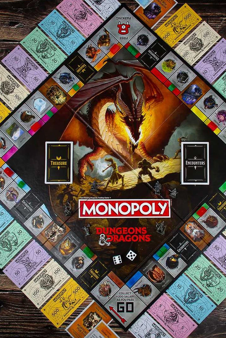 USAopoly Dungeon & Dragons - Monopoly