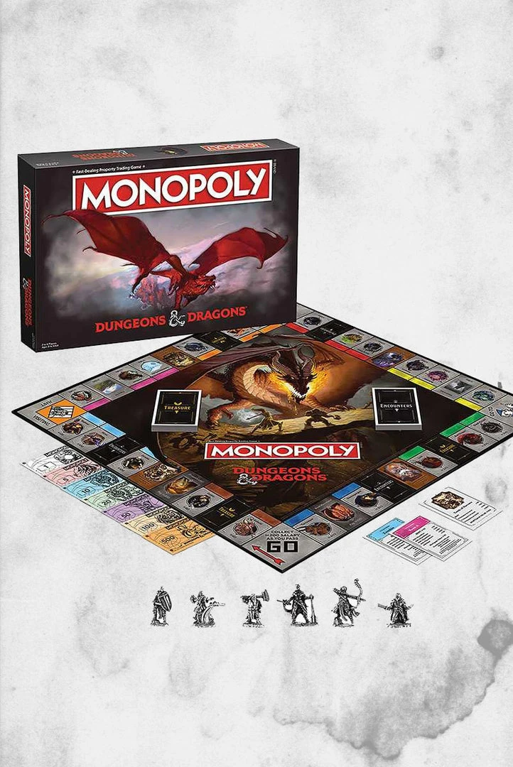 USAopoly Dungeon & Dragons - Monopoly