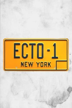 Celebrity Machine Ghostbusters - ECTO-1 Plate