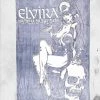 Kreepsville Elvira (Glow In The Dark) Throw Fleece Blanket