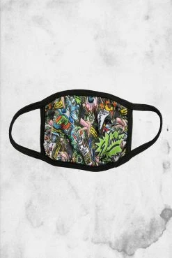 Kreepsville Elvira Pinball Repeat - Face Mask