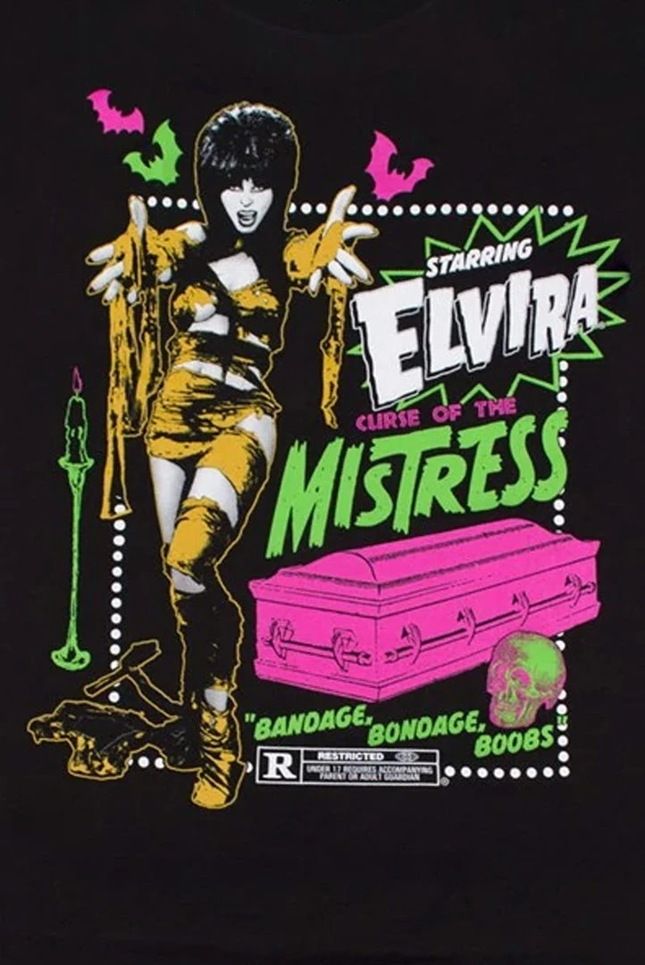 Kreepsville Elvira- Mummy Curse Tee