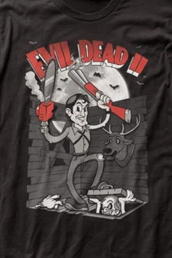 Impact Merch Evil Dead 2 - Ash Rubberhose - Shirt T-Shirts